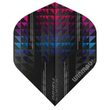Winmau Prism Alpha Extra Thick Standard Black & Pink & Blue Flights