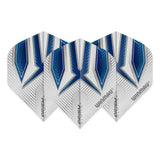 Winmau Prism Alpha Extra Thick Standard Blue & White Flights