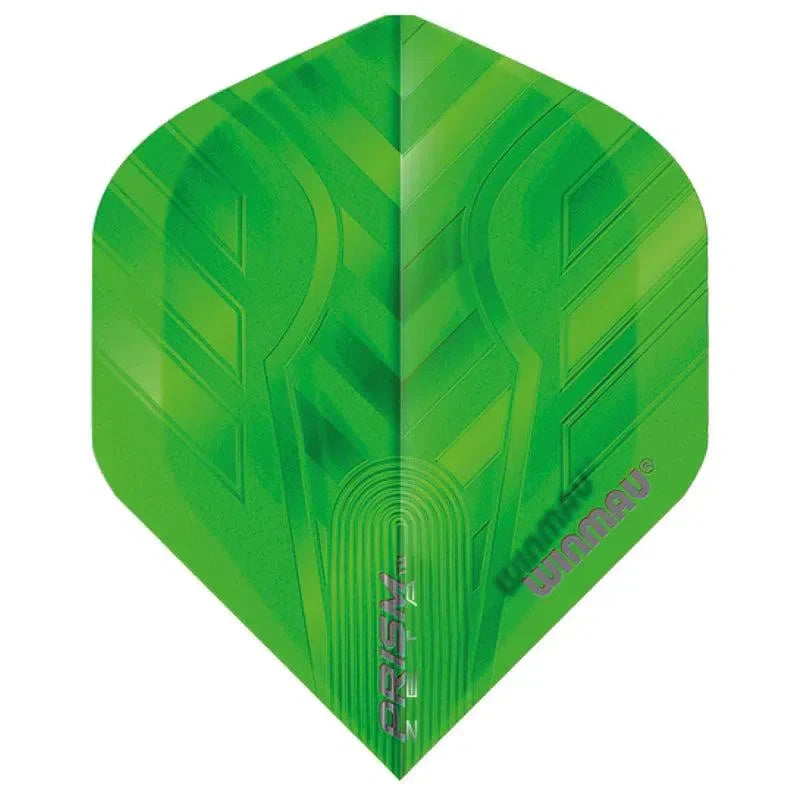 Winmau Prism Zeta Extra Thick Standard Green Flights