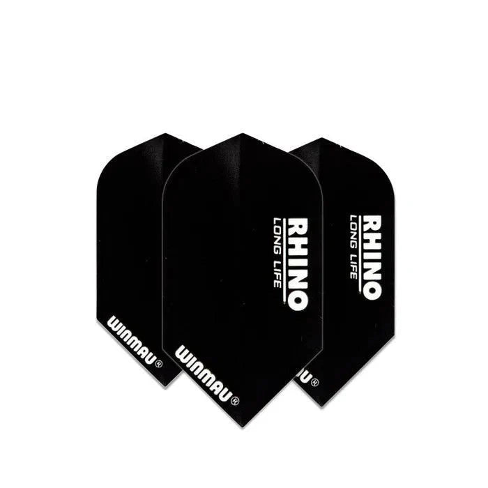 Winmau Rhino Slim Dart Flights Black
