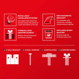 Winmau Blade X Fixing Kit