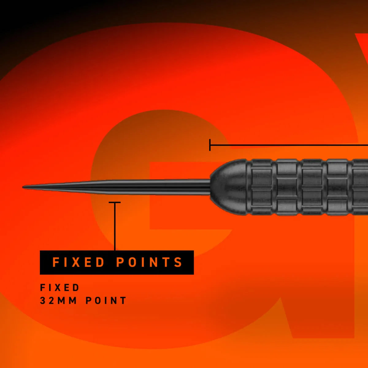 Winmau Gian van Veen Core Brass Steel Tip Darts