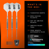 Winmau Gian van Veen W-Max SP 90% Tungsten Steel Tip Darts