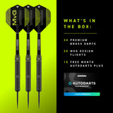 Winmau MvG Core Brass Steel Tip Darts