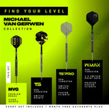 Winmau MvG Core Brass Steel Tip Darts