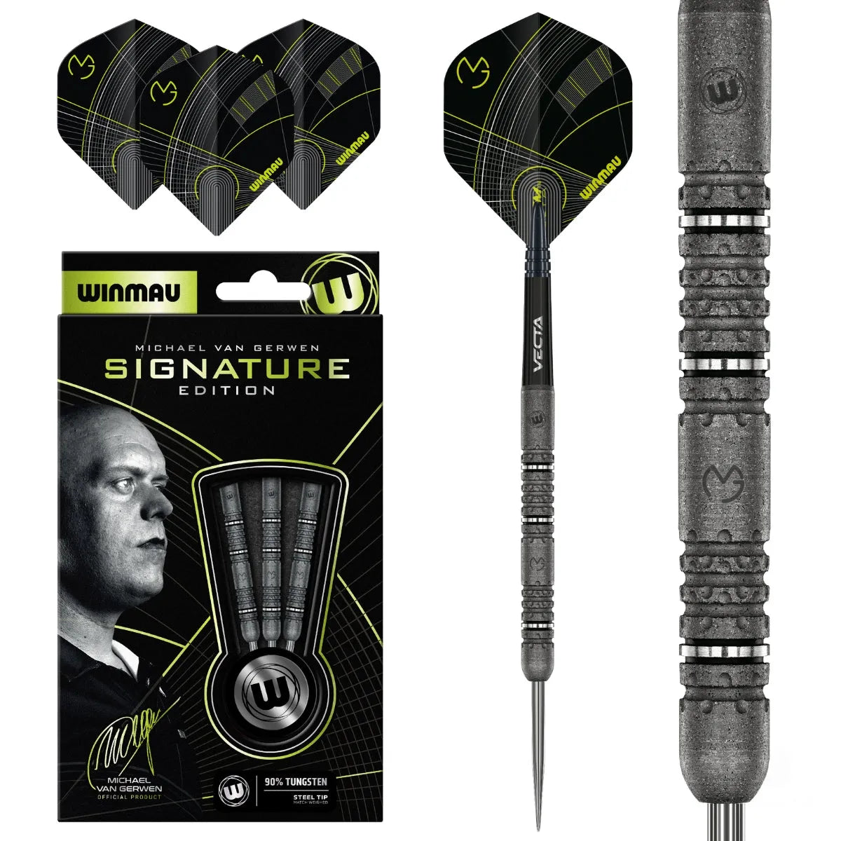 Winmau MVG Signature Edition 90% Steel Tip Darts