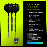 Winmau MvG W-Max SP 90% Tungsten Steel Tip Darts
