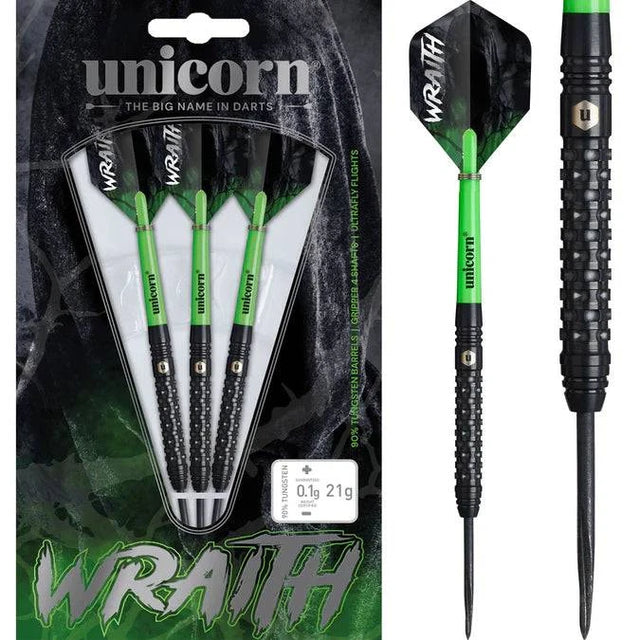 Unicorn Wraith Darts - Steel Tip - 90% Tungsten - The Darts Shop