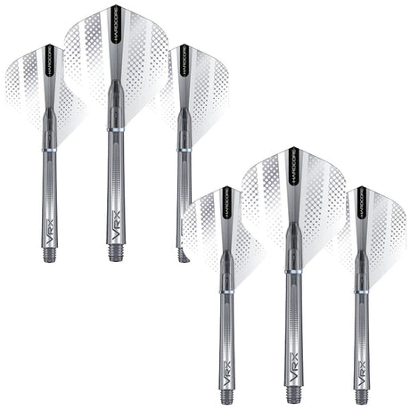 VRX Flight & Shaft Combo - White by Red Dragon - 4 Sets - view 2