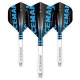 Gerwyn Price World Champion Nitro Ionic & Hardcore Combo White by Red Dragon - 2 Sets