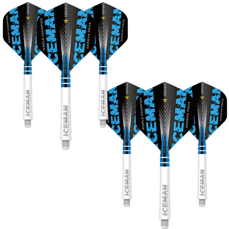 Gerwyn Price World Champion Nitro Ionic & Hardcore Combo White by Red Dragon - 2 Sets - view 2