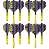 Nitrotech Flight & Shaft Combo - Yellow by Red Dragon - 4 Sets - view 2