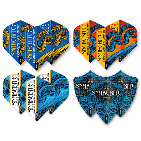 Peter Wright Snakebite Double World Champion Flight Collection by Red Dragon - view 3