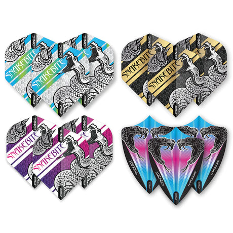 Peter Wright Snakebite Double World Champion Flight Collection by Red Dragon - view 4
