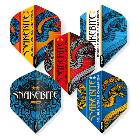 Snakebite Double World Champion Hardcore Flight Collection by Red Dragon - view 2