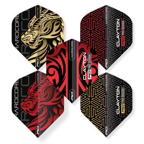 Jonny Clayton Hardcore Flight Collection by Red Dragon - view 2