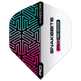 3 x Sets Hardcore Snakebite Flight Pack Standard Dart Flights by Red Dragon - view 2