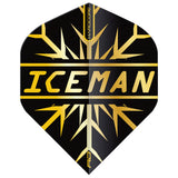 3 x Sets Hardcore Iceman Flight Pack Standard Dart Flights by Red Dragon - view 3