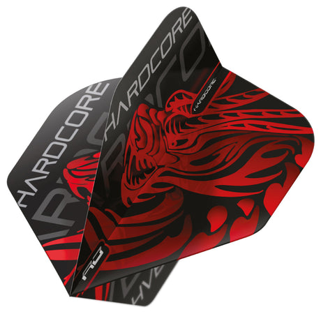 3 x Sets Hardcore Jonny Clayton Flight Pack Standard Dart Flights by Red Dragon - view 7