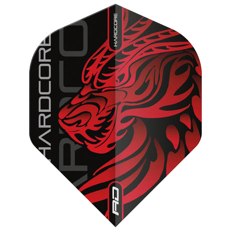 3 x Sets Hardcore Jonny Clayton Flight Pack Standard Dart Flights by Red Dragon - view 4