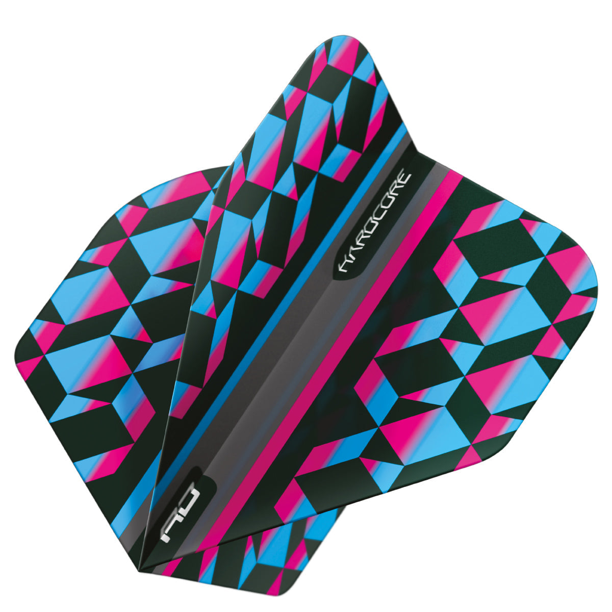 3 x Sets Hardcore Radical Selection Pack Standard Dart Flights by Red Dragon - view 6