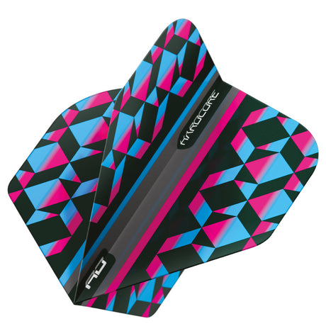 3 x Sets Hardcore Radical Selection Pack Standard Dart Flights by Red Dragon - view 6