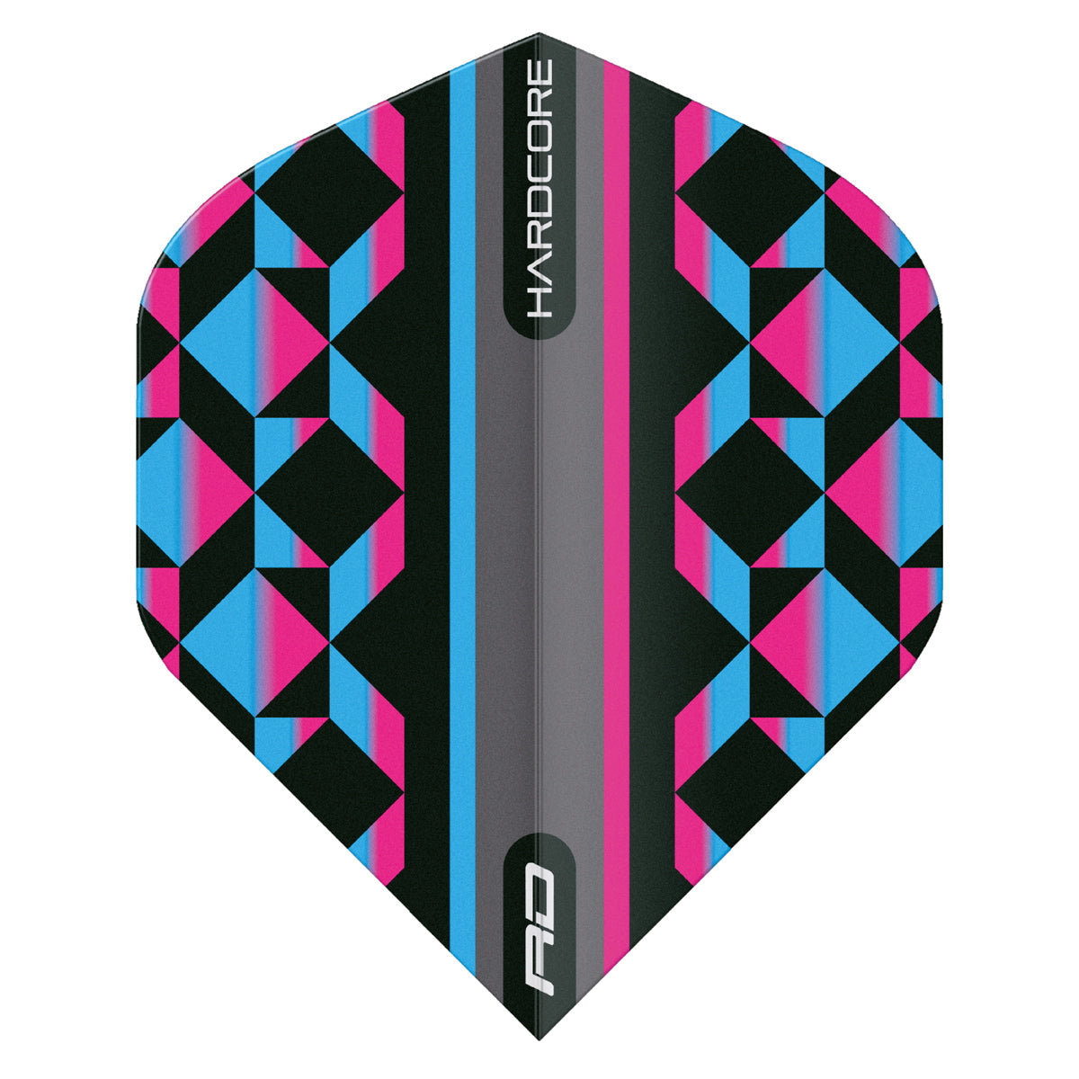3 x Sets Hardcore Radical Selection Pack Standard Dart Flights by Red Dragon - view 3