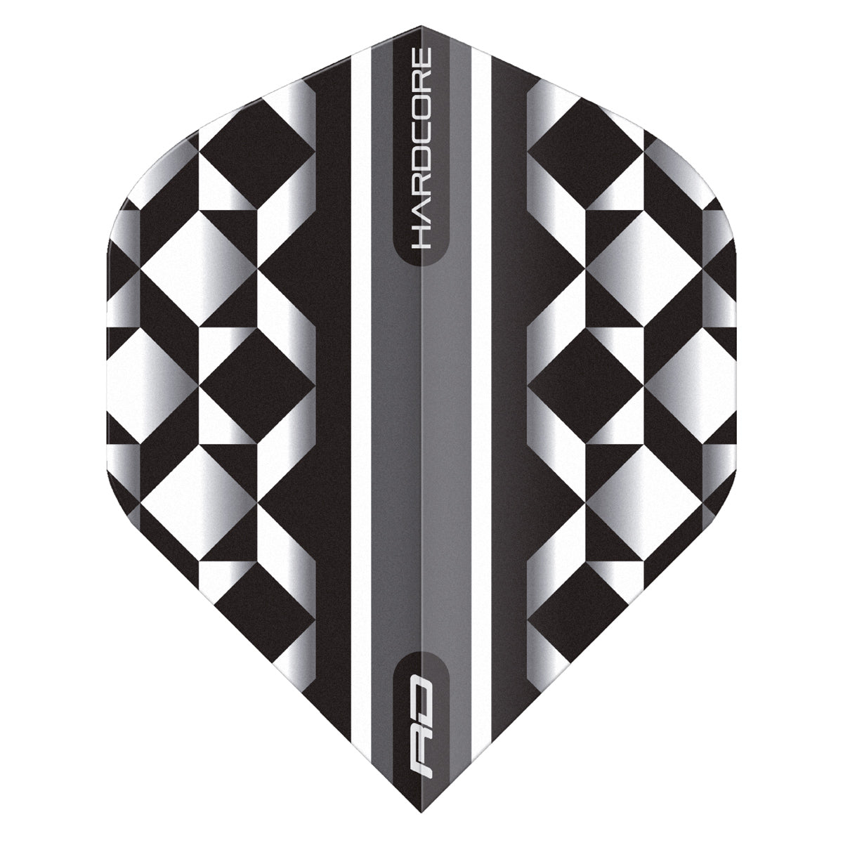 3 x Sets Hardcore Radical Selection Pack Standard Dart Flights by Red Dragon - view 4