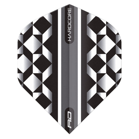 3 x Sets Hardcore Radical Selection Pack Standard Dart Flights by Red Dragon - view 4