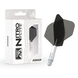 Nitro Flite Integrated Flight & Shaft White & Black No2 by Red Dragon - view 2