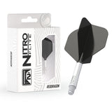 Nitro Flite Integrated Flight & Shaft White & Black No2 by Red Dragon - view 7