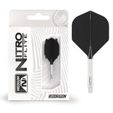 Nitro Flite Integrated Flight & Shaft White & Black No2 by Red Dragon