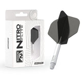 Nitro Flite Integrated Flight & Shaft White & Black No2 by Red Dragon - view 12