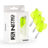 Nitro Flite Integrated Flight & Shaft White & Yellow No2 by Red Dragon - view 3