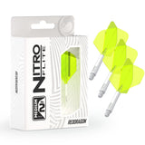 Nitro Flite Integrated Flight & Shaft White & Yellow No2 by Red Dragon - view 13