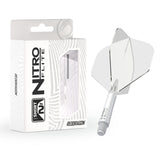 Nitro Flite Integrated Flight & Shaft White & Clear No2 by Red Dragon - view 2