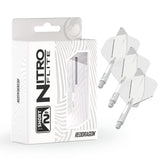 Nitro Flite Integrated Flight & Shaft White & Clear No2 by Red Dragon - view 3