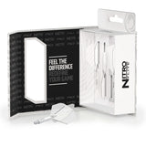 Nitro Flite Integrated Flight & Shaft White & Clear No2 by Red Dragon - view 5
