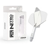 Nitro Flite Integrated Flight & Shaft White & Clear No2 by Red Dragon - view 7