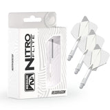 Nitro Flite Integrated Flight & Shaft White & Clear No2 by Red Dragon - view 13