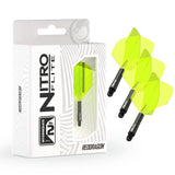 Nitro Flite Integrated Flight & Shaft Black & Yellow No2 by Red Dragon - view 8