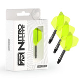 Nitro Flite Integrated Flight & Shaft Black & Yellow No2 by Red Dragon - view 13