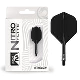 Nitro Flite Integrated Flight & Shaft Black & Black No2 by Red Dragon - view 4