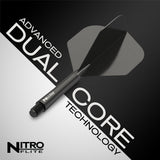 Nitro Flite Integrated Flight & Shaft Black & Black No2 by Red Dragon - view 11