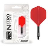 Red Dragon Nitro Flite Integrated Flight & Shaft Red & Black No2