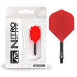 Red Dragon Nitro Flite Integrated Flight & Shaft Red & Black No2 - view 10
