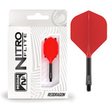 Red Dragon Nitro Flite Integrated Flight & Shaft Red & Black No2