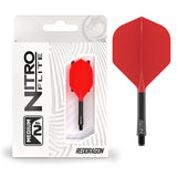 Red Dragon Nitro Flite Integrated Flight & Shaft Red & Black No2 - view 16