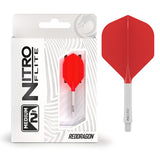 Red Dragon Nitro Flite Integrated Flight & Shaft Red & White No2 - view 16