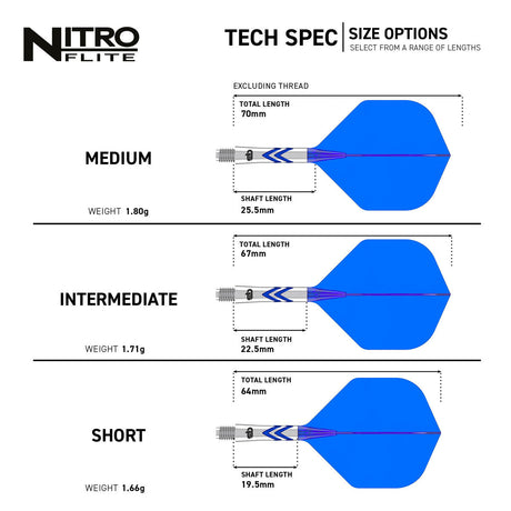 Red Dragon Gerwyn Price Nitro Flite No2 Integrated Flights & Shafts - view 6
